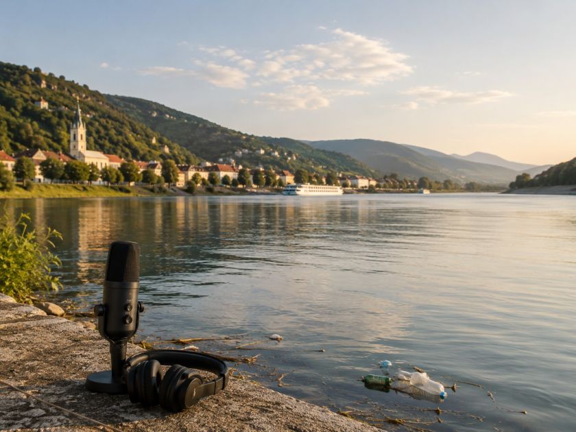 AQPLA- Dunărea, între cooperare și presiunea plasticului: mesajul Birgit Vogel în podcastul Aquatic Plastic